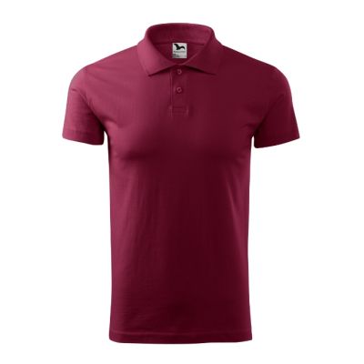 Polokošile pánská Single J. 202 garnet obrázek 10293