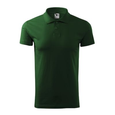 Polokošile pánská Single J. 202 lahvově zelená obrázek 2583