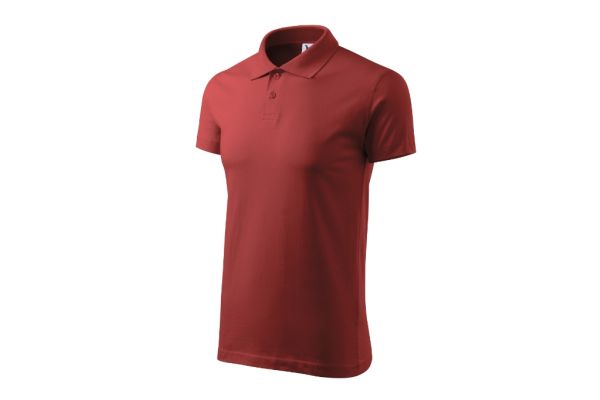 Polokošile pánská Single J. 202 bordó obrázek 1