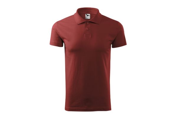 Polokošile pánská Single J. 202 bordó obrázek 2