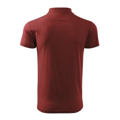 Polokošile pánská Single J. 202 bordó obrázek 2615