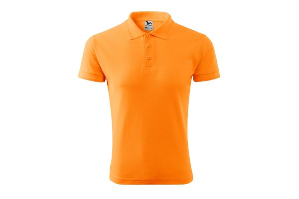 Polokošile pánská Pique Polo 203 tangerine orange obrázek 2