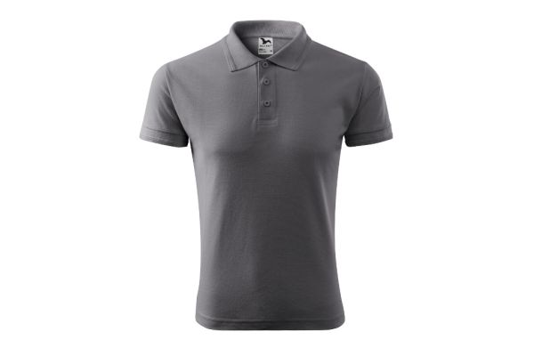 Polokošile pánská Pique Polo 203 ocelově šedá obrázek 2
