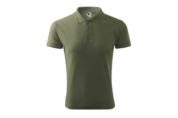 Polokošile pánská Pique Polo 203 khaki obrázek 2