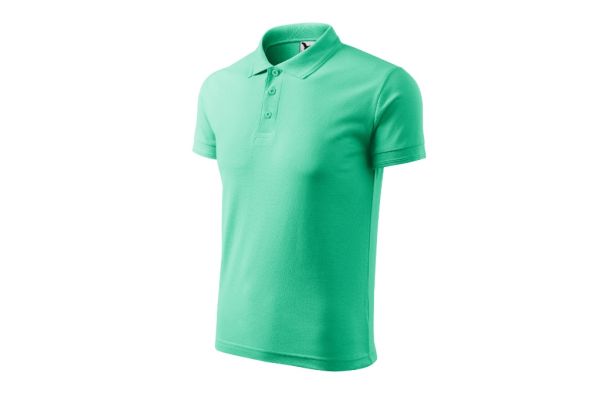 Polokošile pánská Pique Polo 203 mátová obrázek 1
