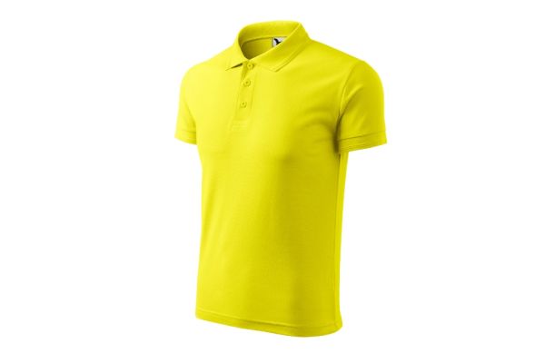 Polokošile pánská Pique Polo 203 citronová obrázek 1