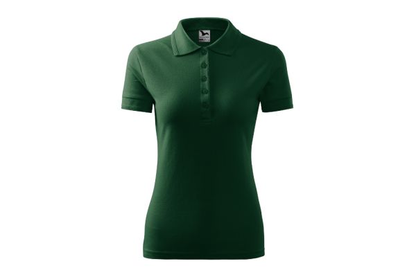 Polokošile dámská Pique Polo 210 dark green obrázek 2