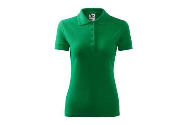 Polokošile dámská Pique Polo 210 středně zelená obrázek 2