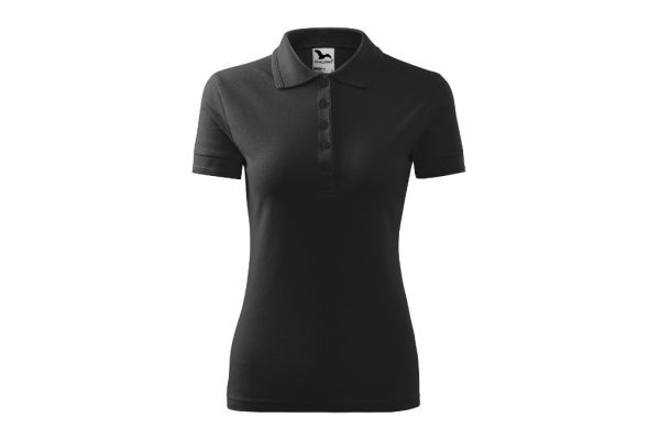 Polokošile dámská Pique Polo 210 antracitový melír obrázek 2