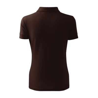 Polokošile dámská Pique Polo 210 kávová obrázek 2879