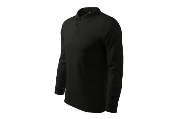 Polokošile pánská Single J. LS 211 černá obrázek 1