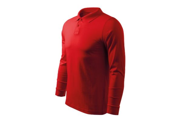 Polokošile pánská Single J. LS 211 červená obrázek 1