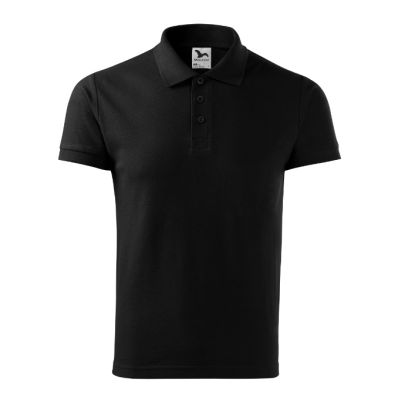 Polokošile pánská Cotton Heavy 215 černá obrázek 3054