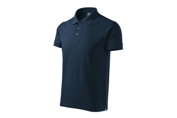 Polokošile pánská Cotton Heavy 215 námořní modrá obrázek 1