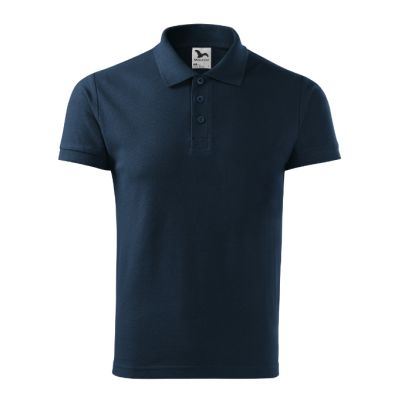 Polokošile pánská Cotton Heavy 215 námořní modrá obrázek 3057