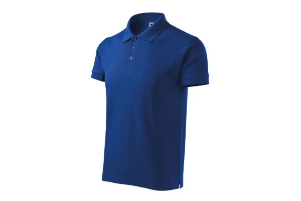 Polokošile pánská Cotton Heavy 215 královská modrá obrázek 1