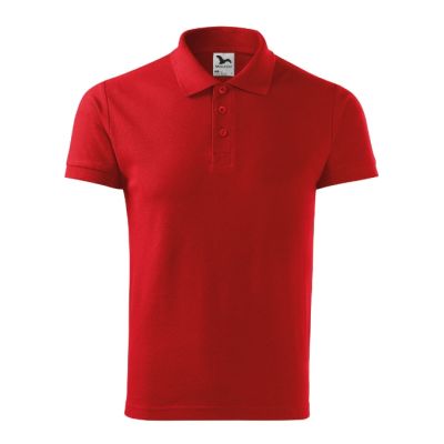 Polokošile pánská Cotton Heavy 215 červená obrázek 3066