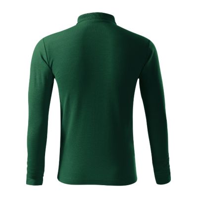 Polokošile pánská Pique Polo LS 221 dark green obrázek 10504