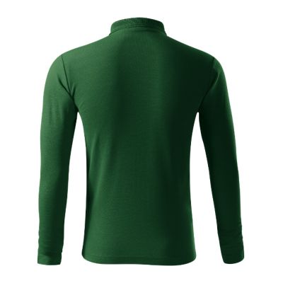 Polokošile pánská Pique Polo LS 221 lahvově zelená obrázek 3269