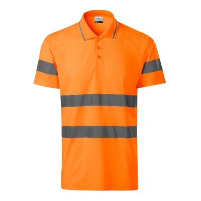 Polokošile unisex HV Runway 2V9 fluorescenční oranžová obrázek 3631