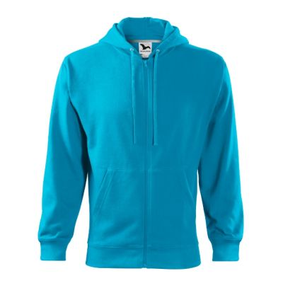 Mikina pánská Trendy Zipper 410 tyrkysová obrázek 4226