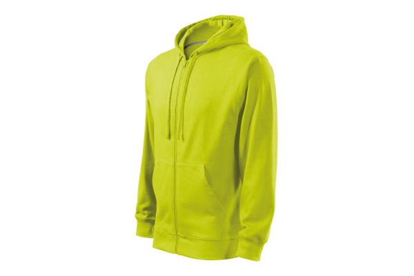 Mikina pánská Trendy Zipper 410 limetková obrázek 1