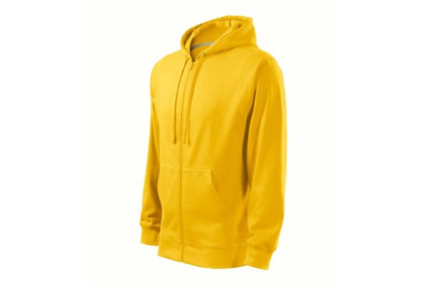 Mikina pánská Trendy Zipper 410 žlutá obrázek 1