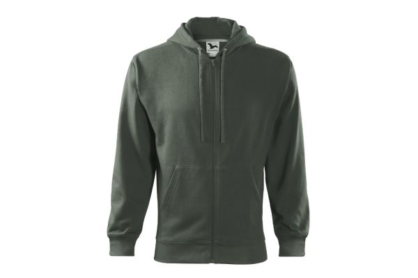 Mikina pánská Trendy Zipper 410 tmavá břidlice obrázek 1