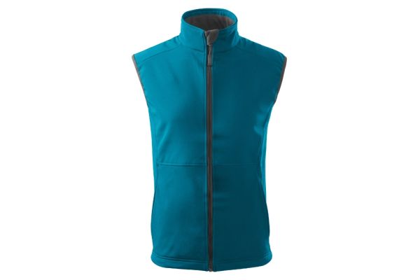 Softshellová vesta pánská Vision 517 tmavý tyrkys obrázek 2