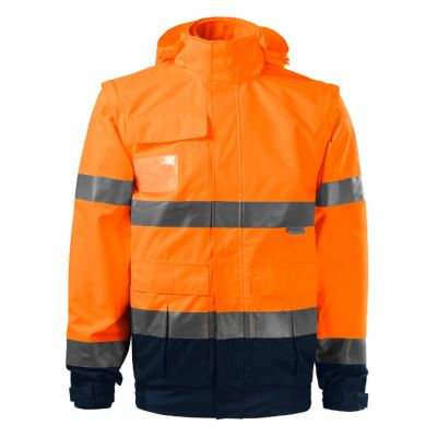 Bunda unisex HV Guard 4 in 1 5V2 fluorescenční oranžová obrázek 5266