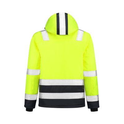Pracovní bunda unisex Midi Parka High Vis Bicolor T51 fluorescenční žlutá obrázek 7325