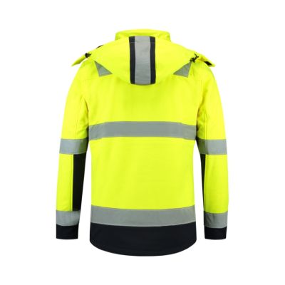 Softshellová bunda unisex Bi-color EN ISO 20471 Softshell T52 fluorescenční žlutá obrázek 7541