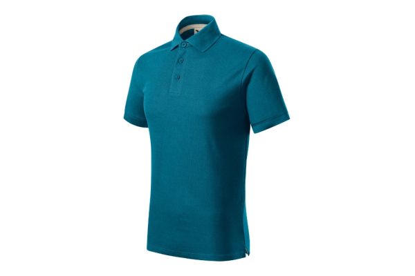 Polokošile pánská Prime (GOTS) 234 petrolejová obrázek 1