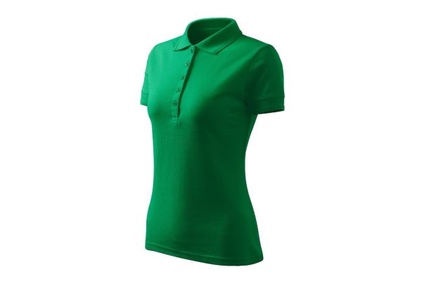 Polokošile dámská Pique Polo Free F10 středně zelená obrázek 1