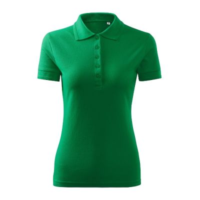 Polokošile dámská Pique Polo Free F10 středně zelená obrázek 9335