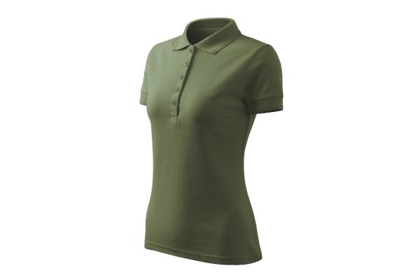 Polokošile dámská Pique Polo Free F10 khaki obrázek 1