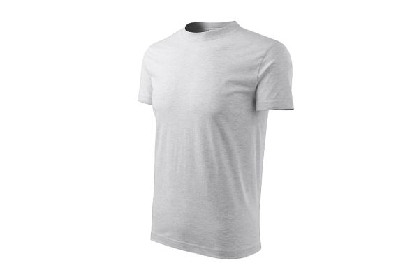 Tričko unisex Classic 101 světle šedý melír obrázek 1