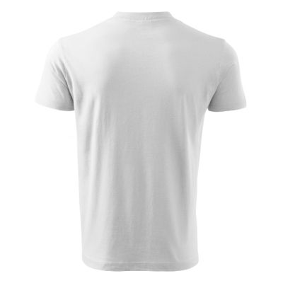 Tričko unisex V-neck 102 bílá obrázek 79