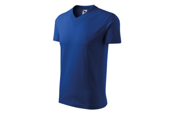 Tričko unisex V-neck 102 královská modrá obrázek 1