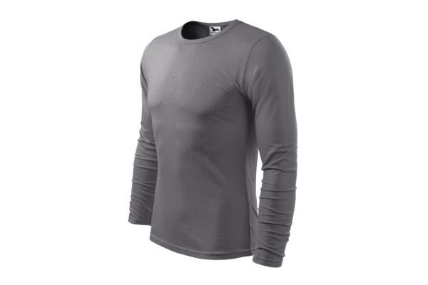 Triko pánské Fit-T LS 119 ocelově šedá obrázek 1