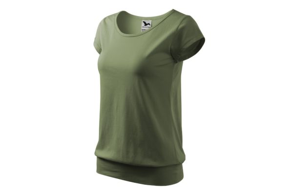 Tričko dámské City 120 khaki obrázek 1