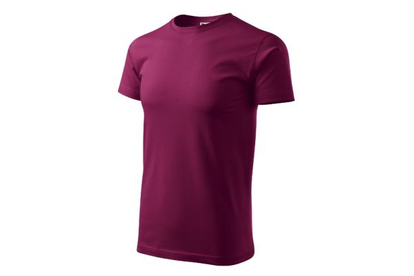 Tričko pánské Basic 129 fuchsiová obrázek 1