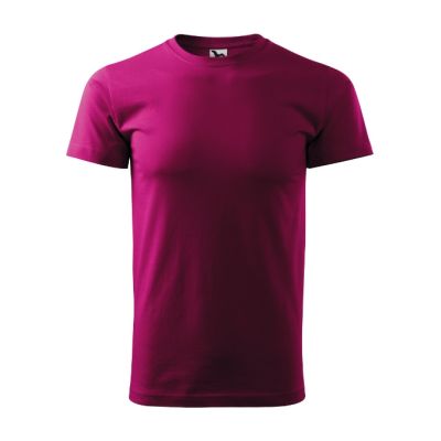 Tričko pánské Basic 129 fuchsia red obrázek 826