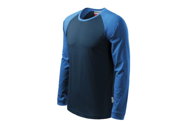 Triko unisex Street LS 130 námořní modrá obrázek 1