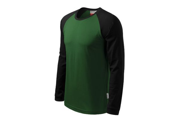 Triko unisex Street LS 130 lahvově zelená obrázek 1