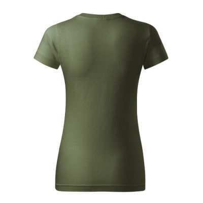 Tričko dámské Basic 134 khaki obrázek 1140
