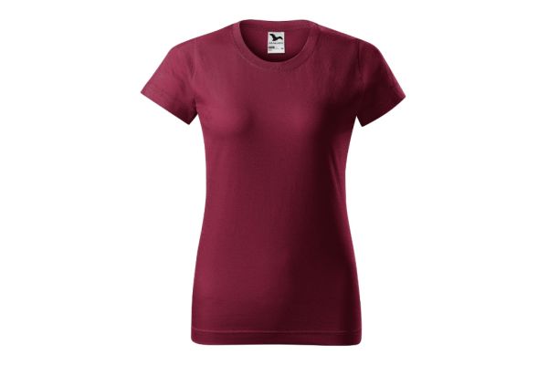 Tričko dámské Basic 134 garnet obrázek 2