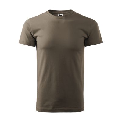 Tričko unisex Heavy New 137 army obrázek 7833