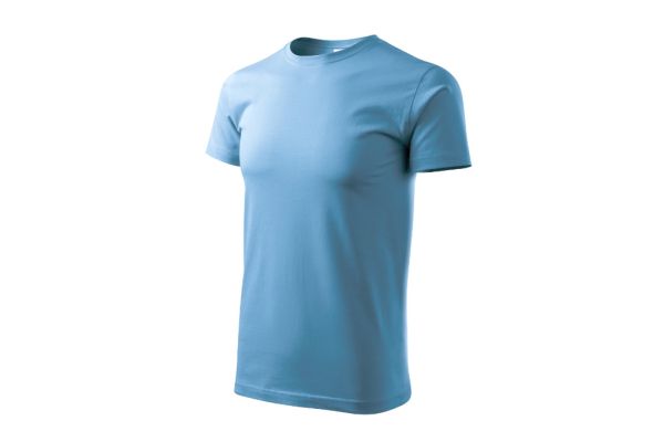 Tričko unisex Heavy New 137 azurově modrá obrázek 1