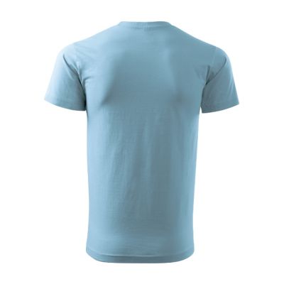 Tričko unisex Heavy New 137 nebesky modrá obrázek 18795